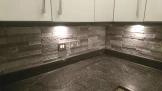 Kitchen splashback tiling