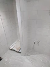 Bathroom wall and floor tiling